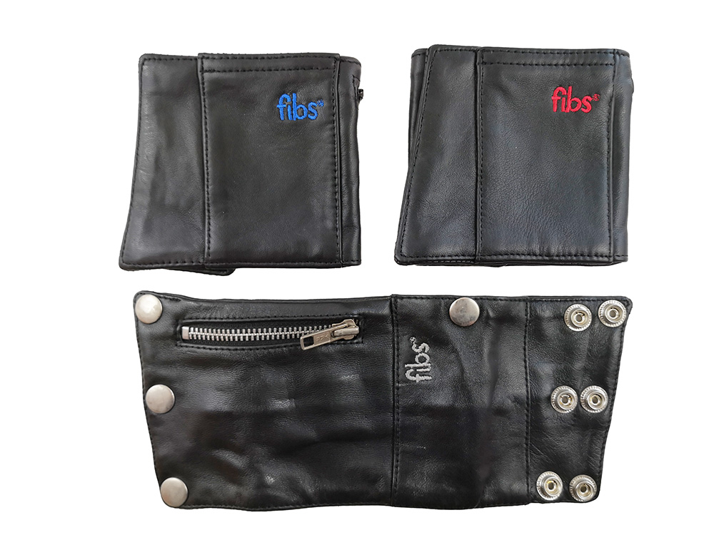 Leather FIBS — riveted, hand-finished